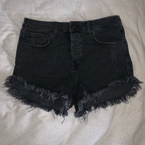 Black Denim Forever 21 Shorts